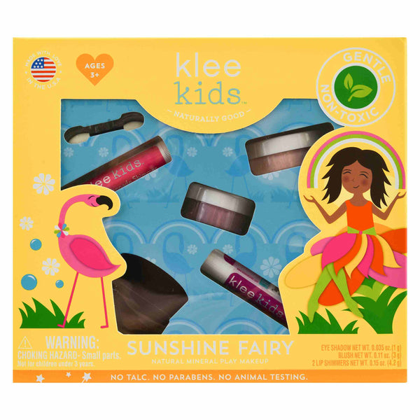 Klee Kids veilige kinder speel make up set Sunshine Fairy - geel