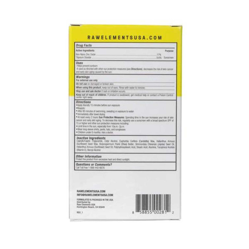 Raw Elements | Natuurlijke Zonnebrandcreme stick SPF50 | INDISHA