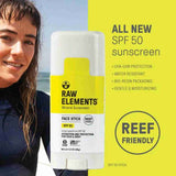 Raw Elements | Natuurlijke Zonnebrandcreme stick SPF50 | INDISHA