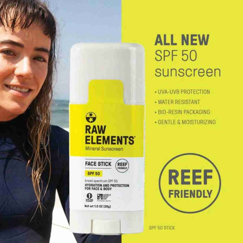 Raw Elements | Natuurlijke Zonnebrandcreme stick SPF50 | INDISHA