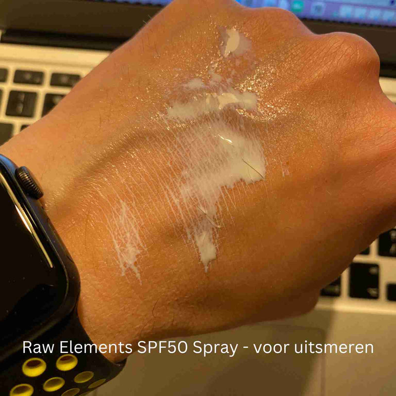 Raw Elements | Natuurlijke Zonnebrand SPF50 | Spray | INDISHA