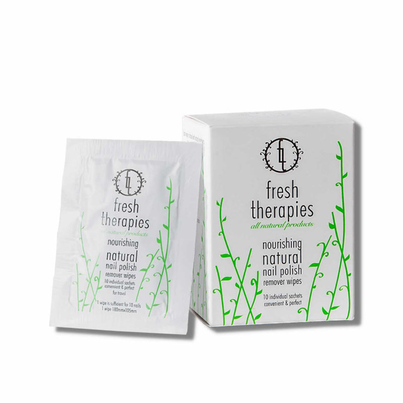 Fresh Therapies | 100% natuurlijke nagellakremover pads | INDISHA