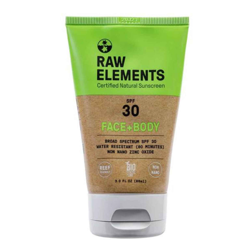 Raw Elements | Natuurlijke zonnebrand SPF 30 tube | INDISHA