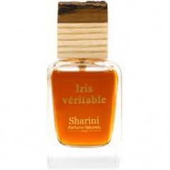 Sharini-biologische-parfum-iris-veritable. Iris wortel, rozen, jasmijn, oranje bloesem hydrolaat