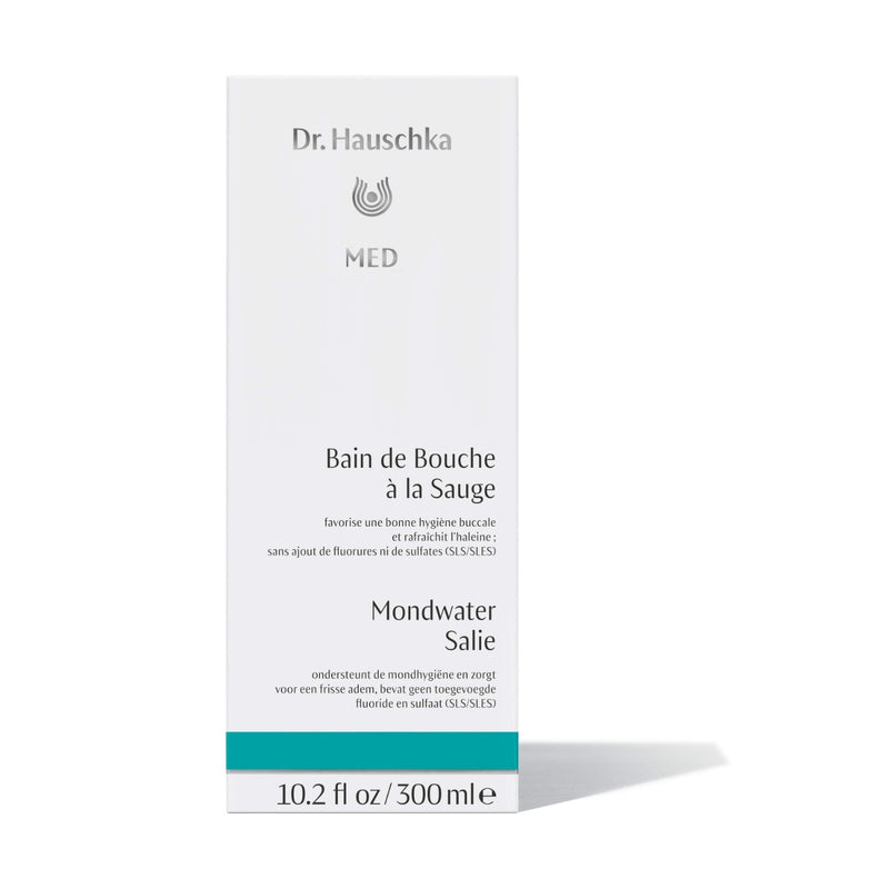 dr Hauschka Mondwater Salie 300 ml omdoos