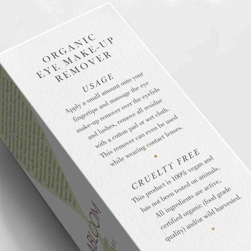 Abloom Biologische Oog Make Up Remover  50 ml | INDISHA
