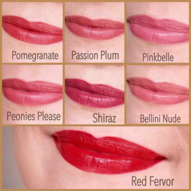 Hynt Aria Pure Biologische Lipstick op lippen | INDISHA