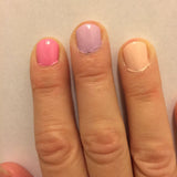 Acquarella-En-l-Air (midden), Sous-sus (links), Efface (rechts)