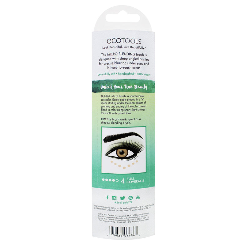 EcoTools Micro Blending Concealer penseel - vegan - duurzaam
