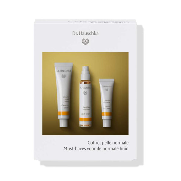 dr Hauschka probeer en reis set - Must haves voor de normale huid