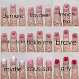 Acquarella French Kiss en overige roze tinten op nagels | INDISHA