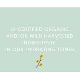 Abloom Organic Hydrating Toner ingredienten - INDISHA