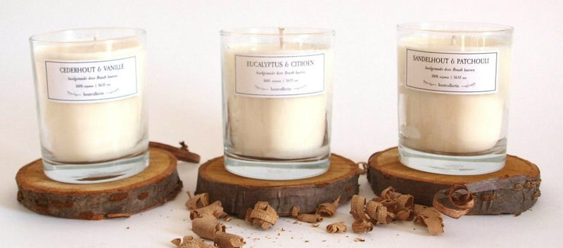 Brandt Natuurlijke Sojawas Geurkaarsen | Refill Set | INDISHA