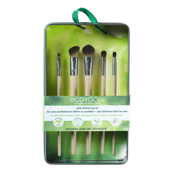 Daily Defined Eye Kit - EcoTool set - 5 Oogschaduw kwasten