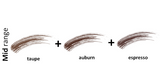 Eyebrow Definer - Cream to powder - Sample set