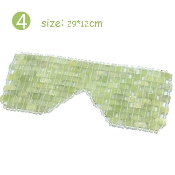 Jade oogmasker xiu jade12x29cm - INDISHA