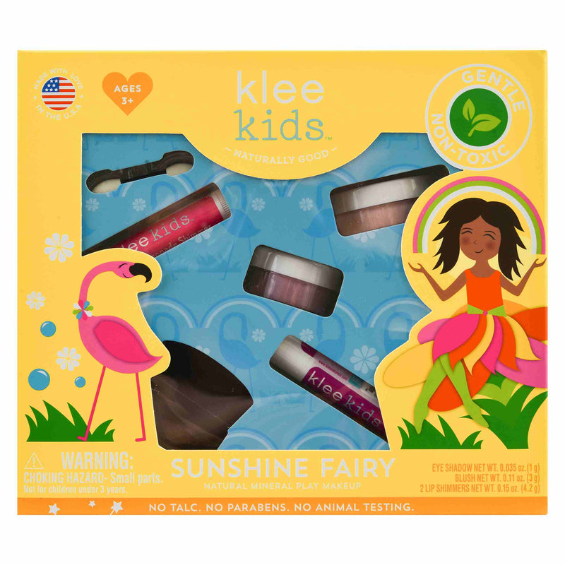 Klee Kids veilige kinder speel make up set Sunshine Fairy - geel