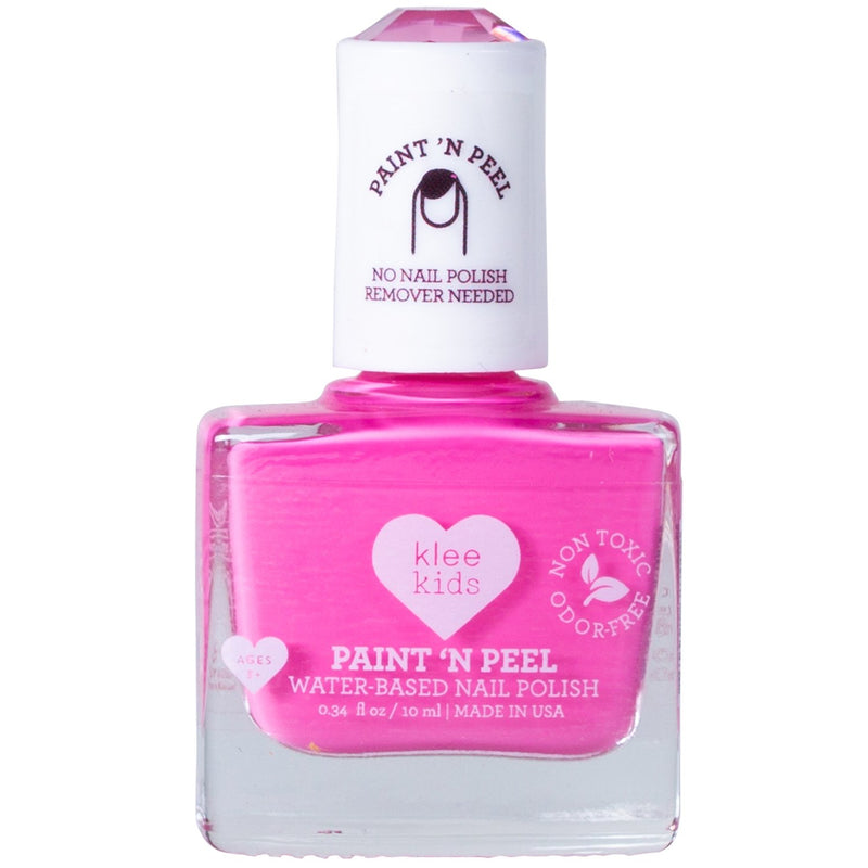 Klee-veilige-nagellak- waterbasis-peel off - 02 Austin - roze