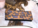Hippe Mondkapjes OV handgemaakt - batik goud - 03