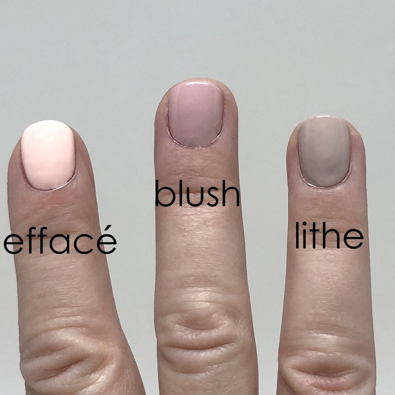 Acquarella-nagellak-waterbasis- Efface-Blush-Lithe