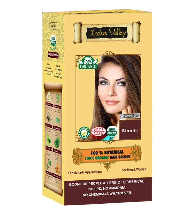 Hair coloring (4 colours, 2 x 60 gr)