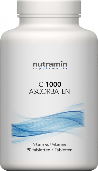 Nutramin C1000 Ascorbaten - maagvriendelijke vitamine C