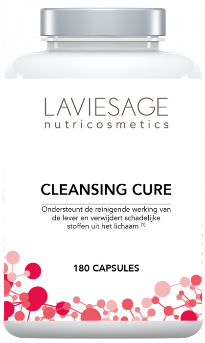 LaVieSage Cleansing Cure ondersteunt de reinigende werking van de lever  en verwijdert schadelijke stoffen uit het lichaam 10 capsules