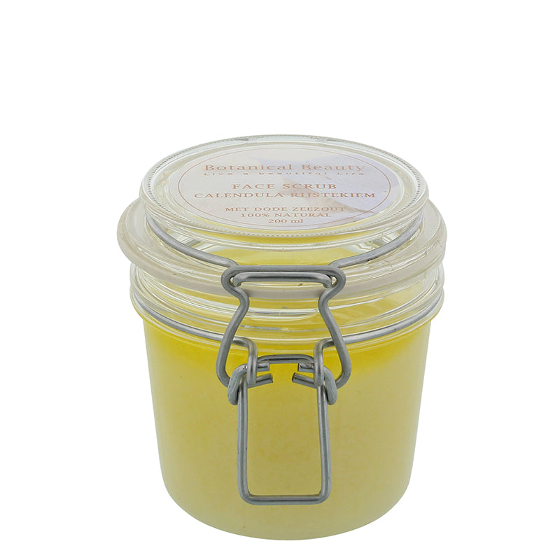 Botanical Beauty Facescrub Calendula Rijstkiem 50 m