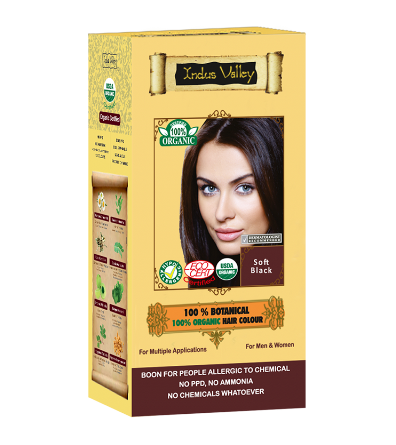 Hair coloring (4 colours, 2 x 60 gr)