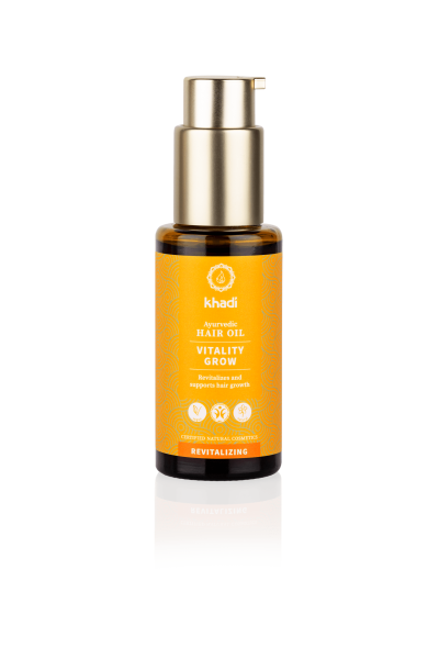 Khadi Vitality Grow Ayurvedische hoofdhuid- en haarolie