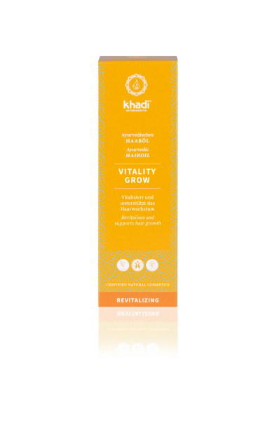 Khadi Vitality Grow Ayurvedische hoofdhuid- en haarolie