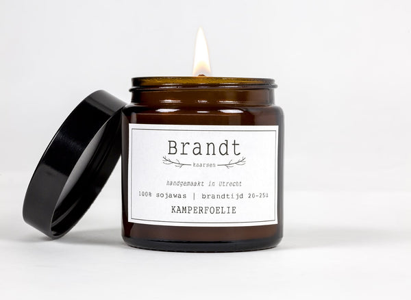 Brandt kaarsen - apotheek - Kamperfoelie - duurzame sojawas