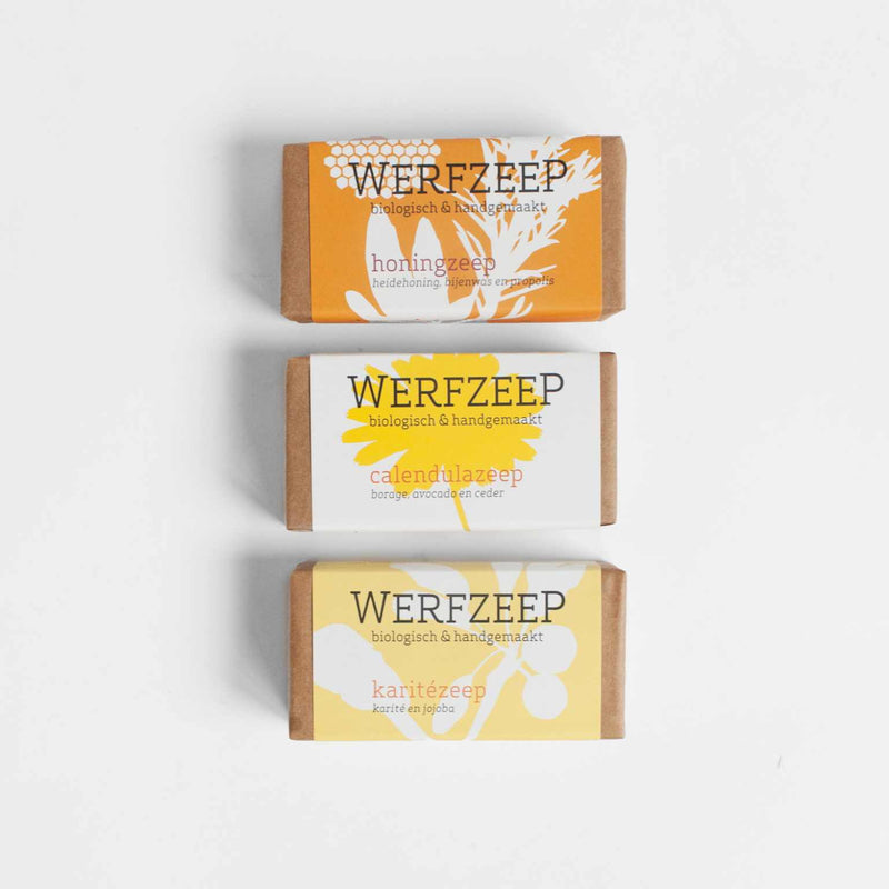 Werfzeep | Biologische Zeepbars | Cadeaubox Zacht | INDISHA