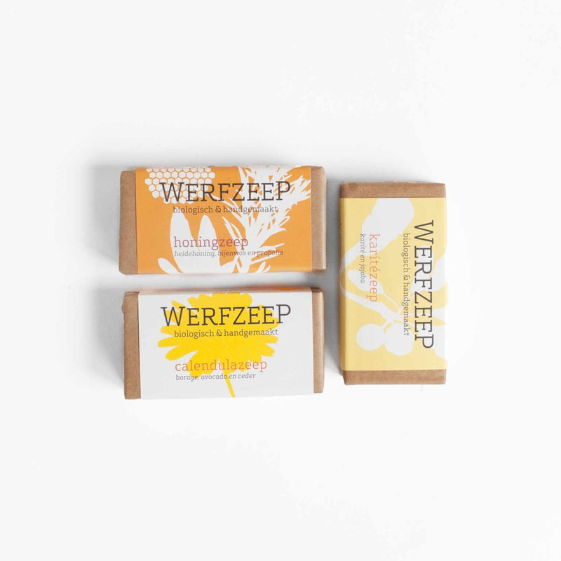 Werfzeep | Biologische Zeepbars | Cadeaubox Zacht | INDISHA