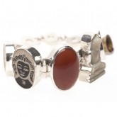 Lucky Buddha Bracelet Red Onyx - Lucky Buddha