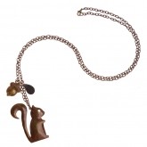 Squirrel Necklace - Fairy Forest
