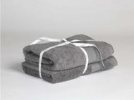Badhanddoek Dark Grey 70x140 - set van 2