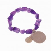 Purple bracelet