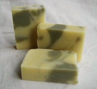 Werfzeep groene klei zeep